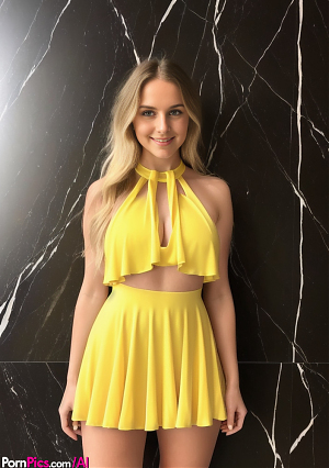 Teen Yellow Dress